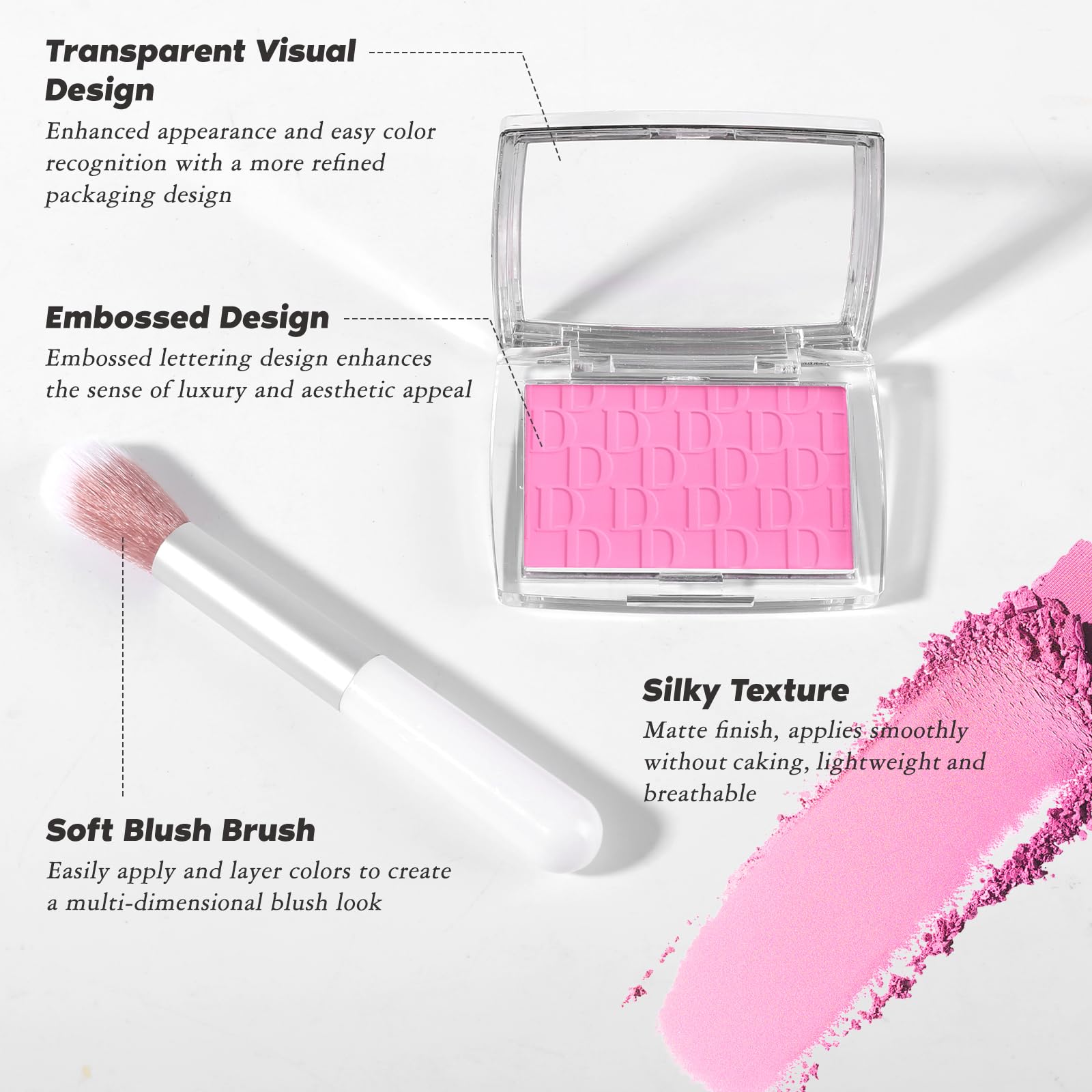 LYBHDAFA Compact palette design for travel-ready makeup.