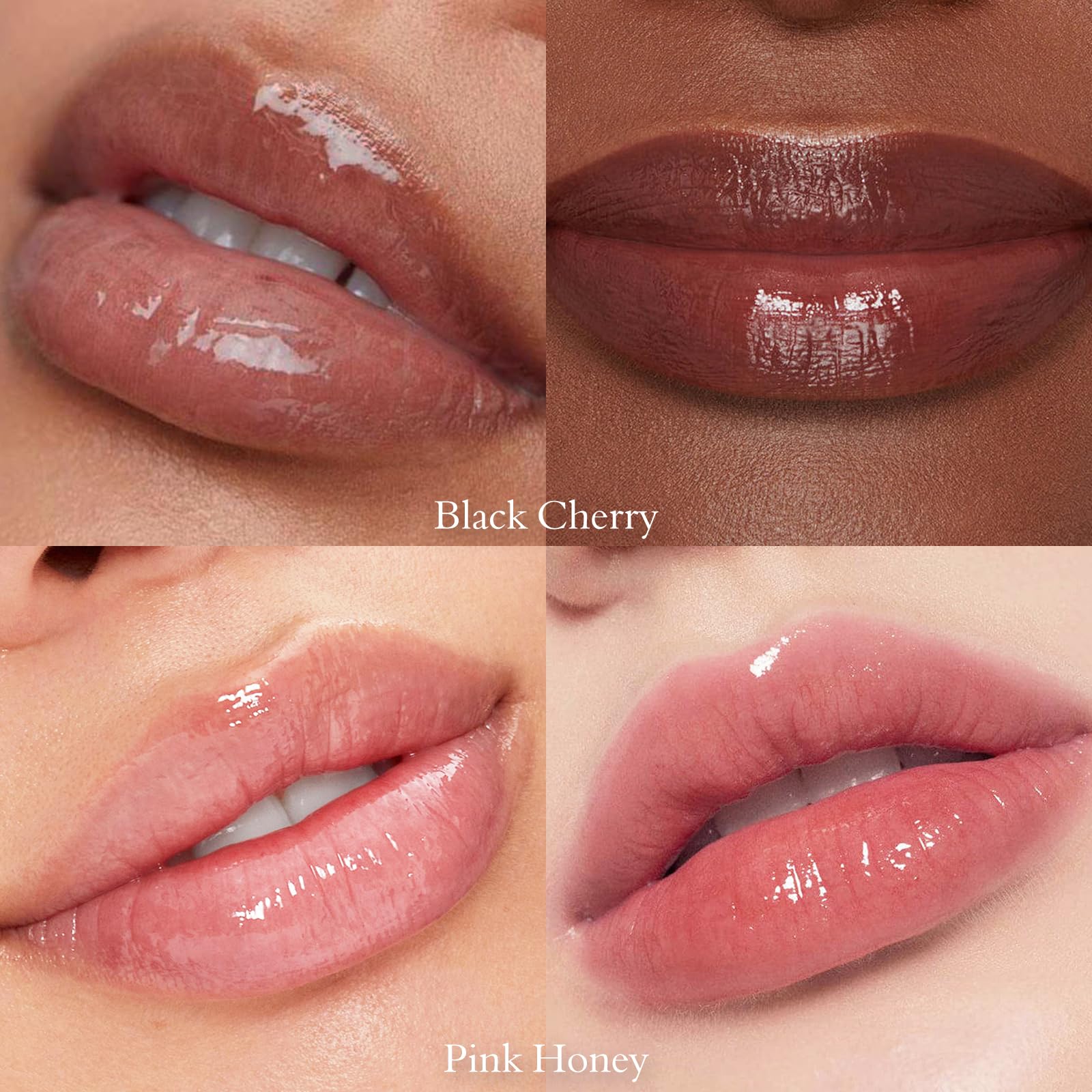 LYBHDAFA almost lipstick swatch shows honey tint and subtle shine.