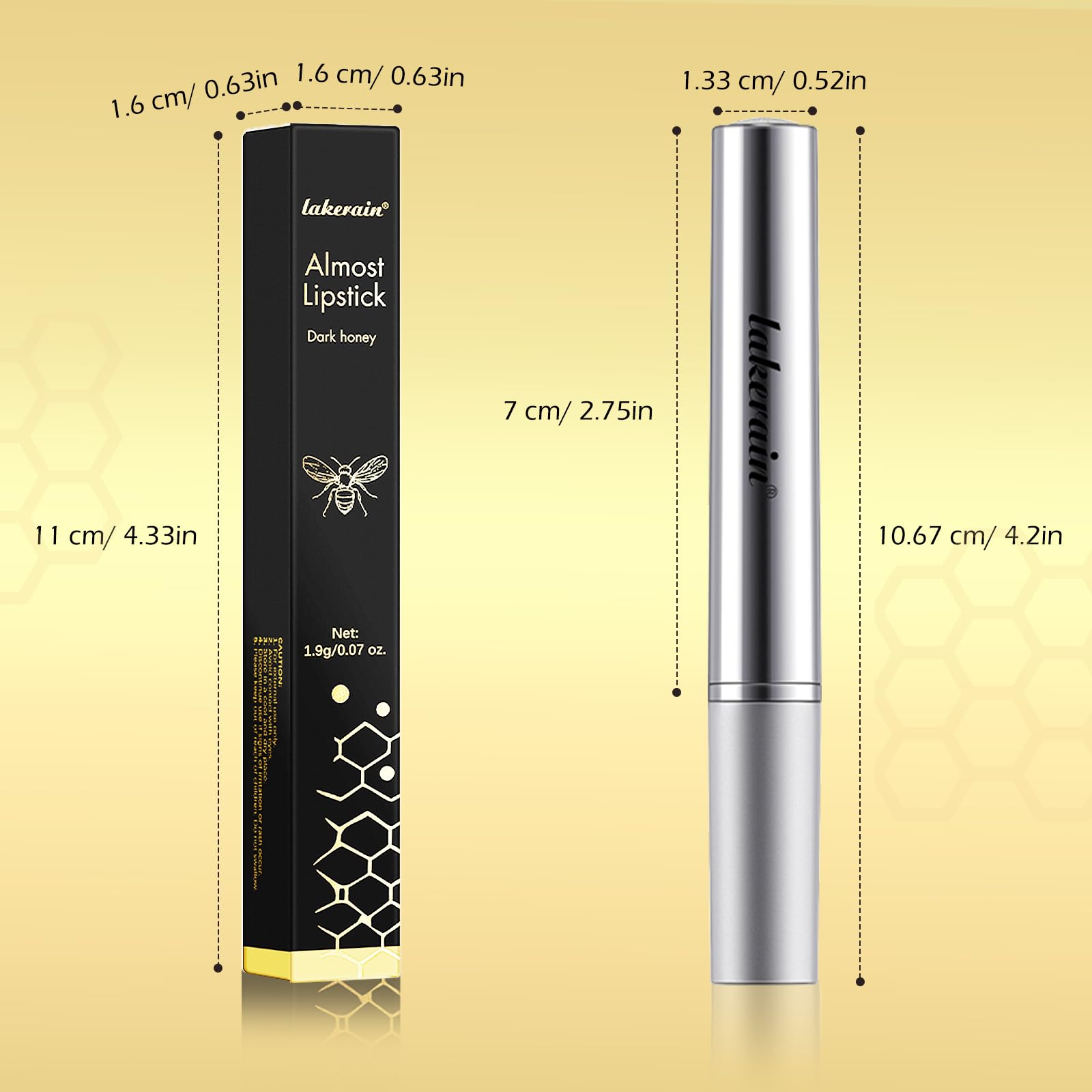 LYBHDAFA black cherry tint blends naturally with many skin tones.