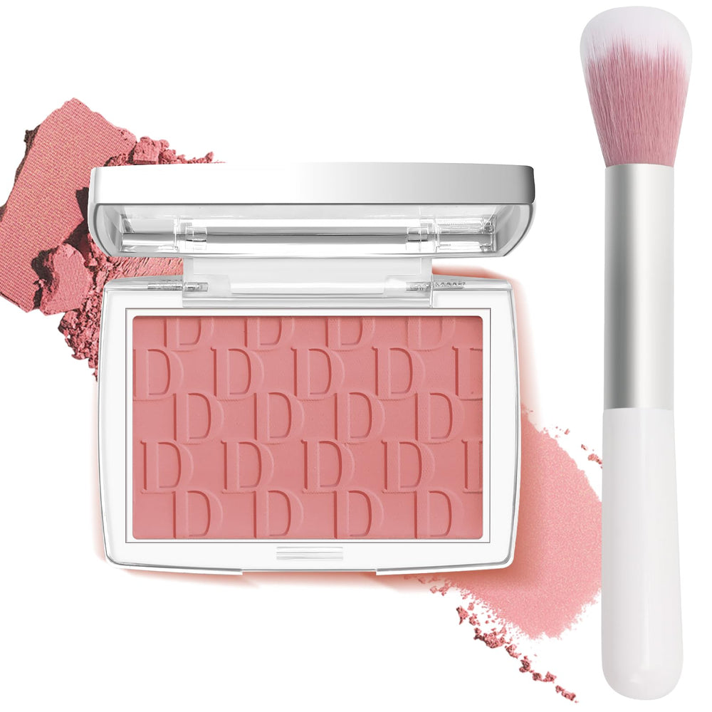 LYBHDAFA Rosewood Blush Palette with embossed powder for a natural warm glow.