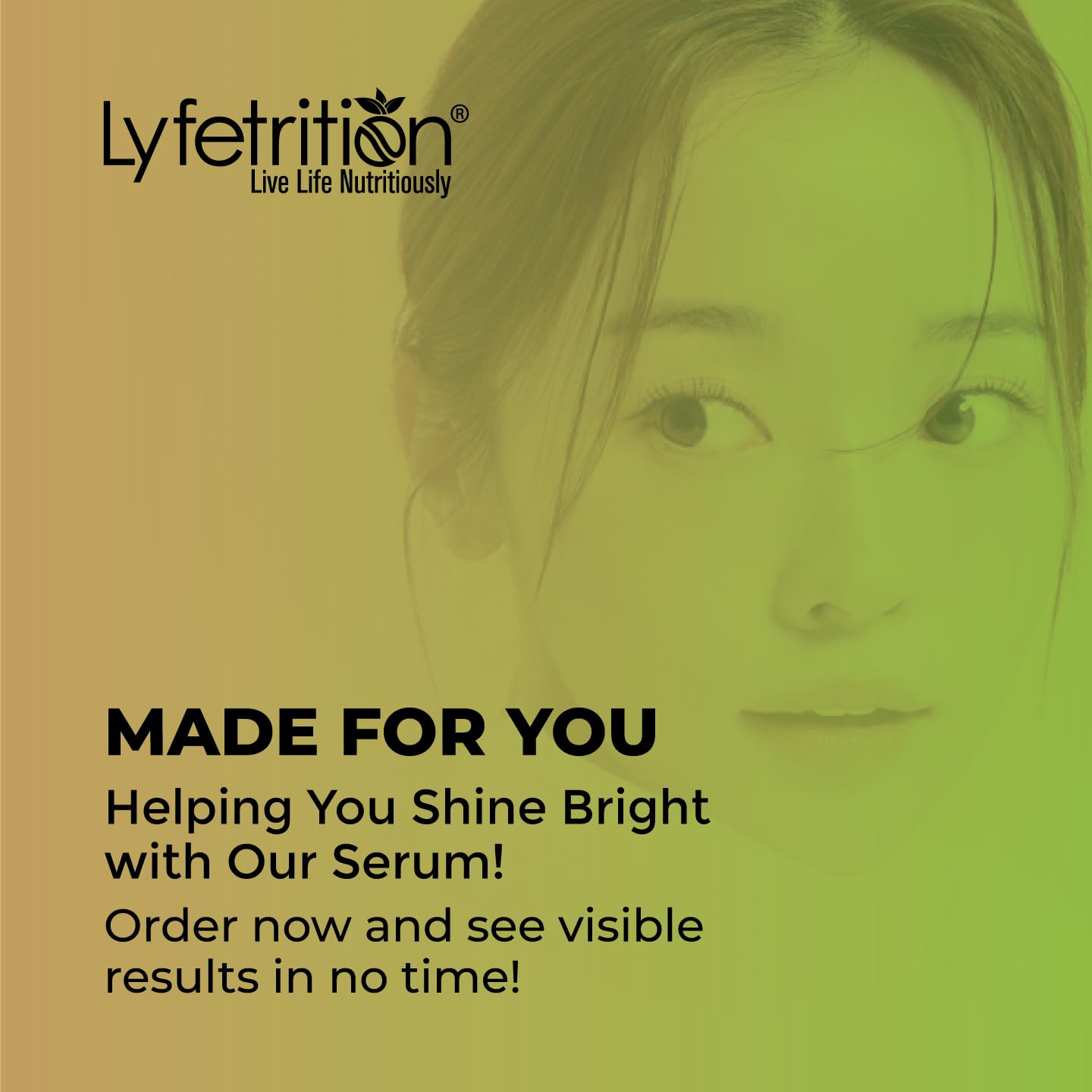 Lyfetrition azelaic serum packaging emphasizes USA-made quality.