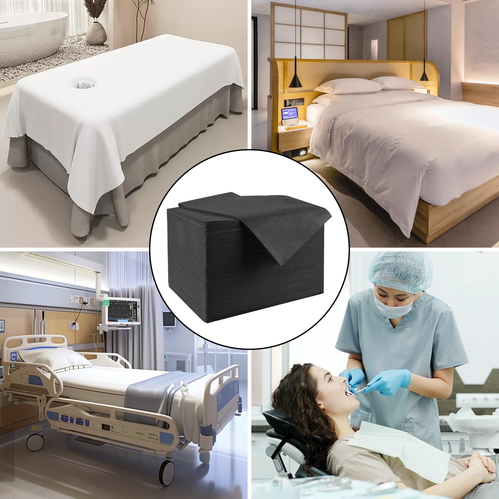 LYHZLBAY hotel room disposable sheet fits most beds for convenient stays