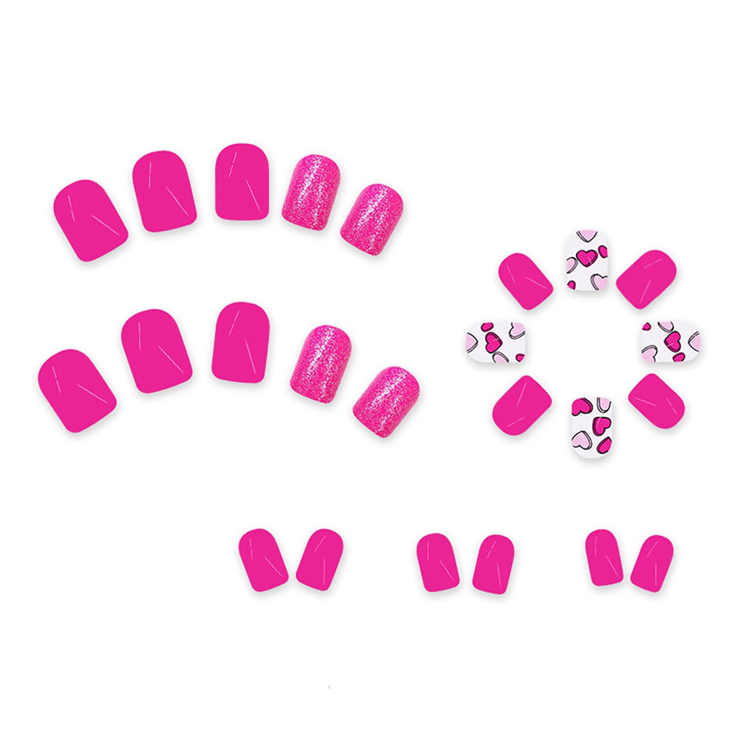 LYLYNB jelly glue pack included for secure, mess-free application.