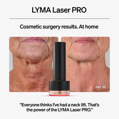 LYMA Laser Pro close-up showing skin texture and radiance improvement.