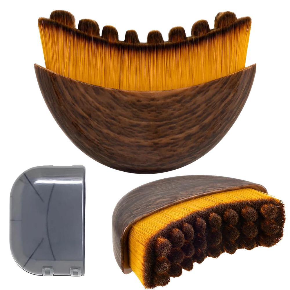 New lymphatic contour face brush with soft bristles for a gentle facial massage