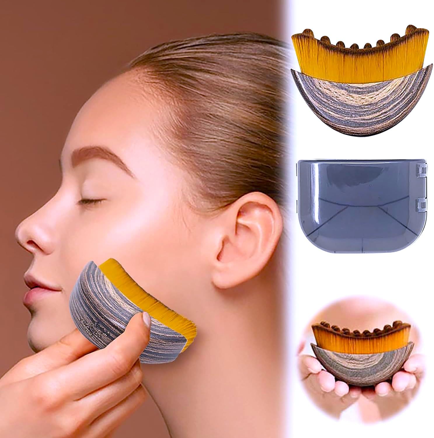 Travel-friendly Lymphatic Drainage Brush ideal as a gift