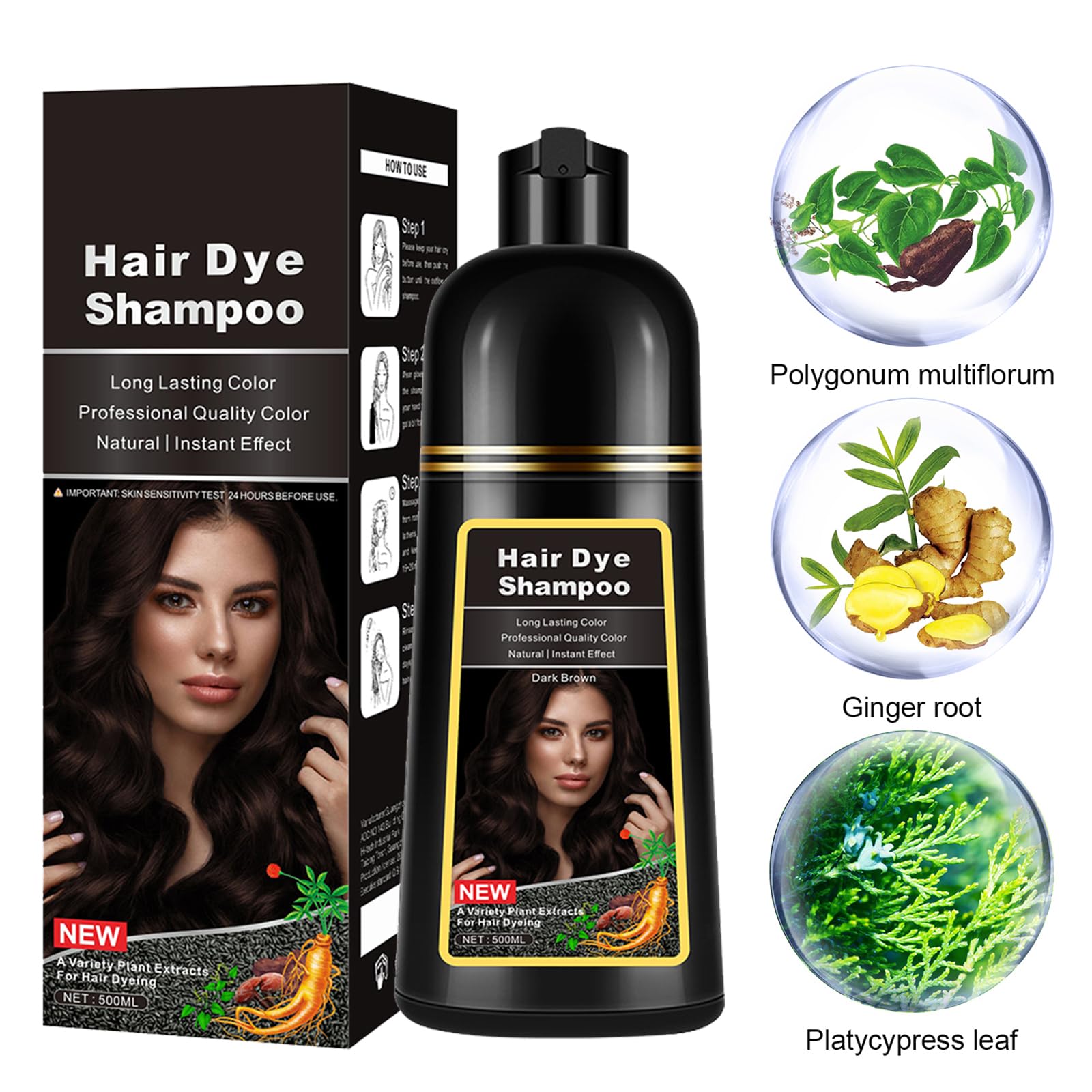 Lymznus shampoo lather during application for even color distribution