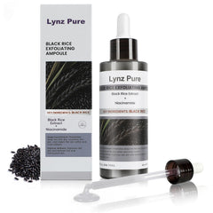 Lynz Pure Peel Shot Glow bottle, highlighting exfoliant for pore refinement and brightening.