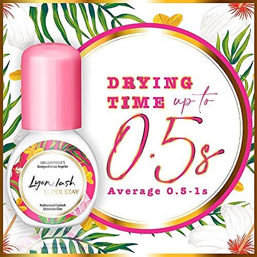 Lyon Lash Super Stay micro-pour image emphasizes precise drop control.