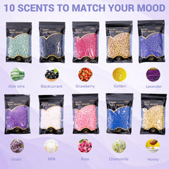 Included 20 applicators for professional at-home waxing sessions