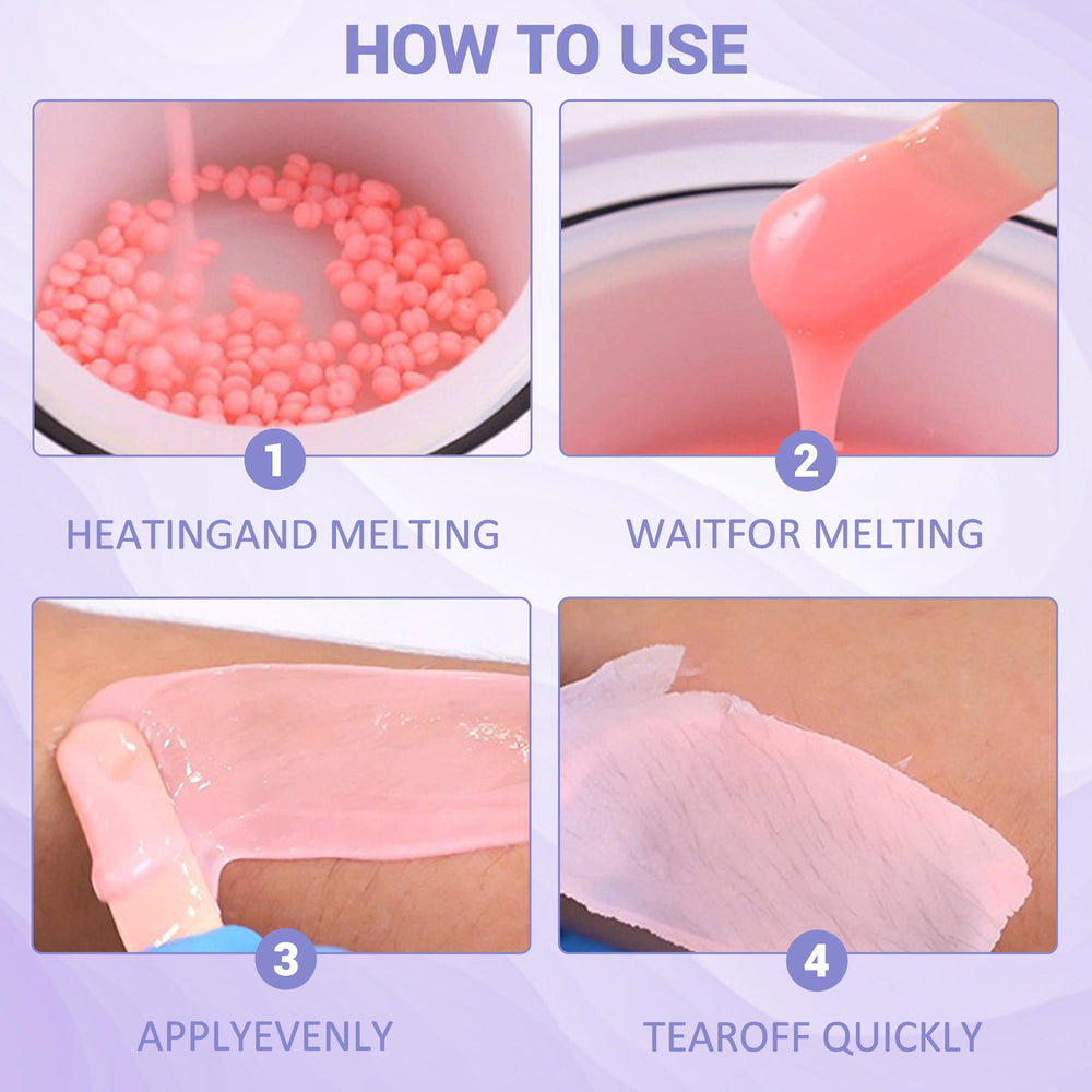 Low melting point allows safer, controlled application during sessions