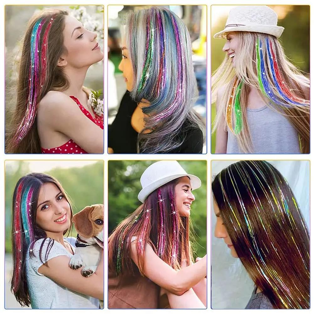 Lyric Selection long-lasting hair tinsel extensions up to three months