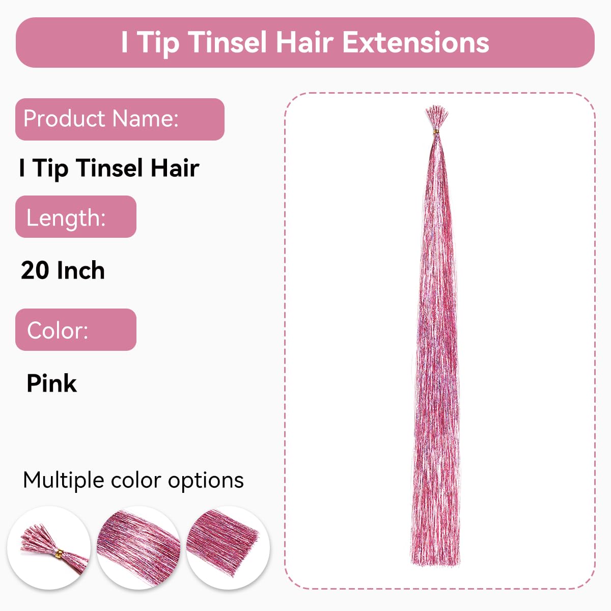 Lyric Selection micro beads kit for secure tinsel attachment