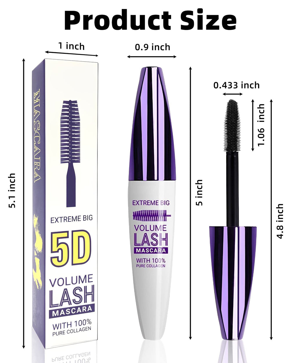 LYSdefeu 5D mascara gift-ready packaging for Womens Day