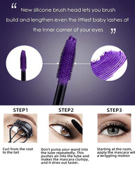 LYSdefeu 5D mascara green lashes for bright, playful definition