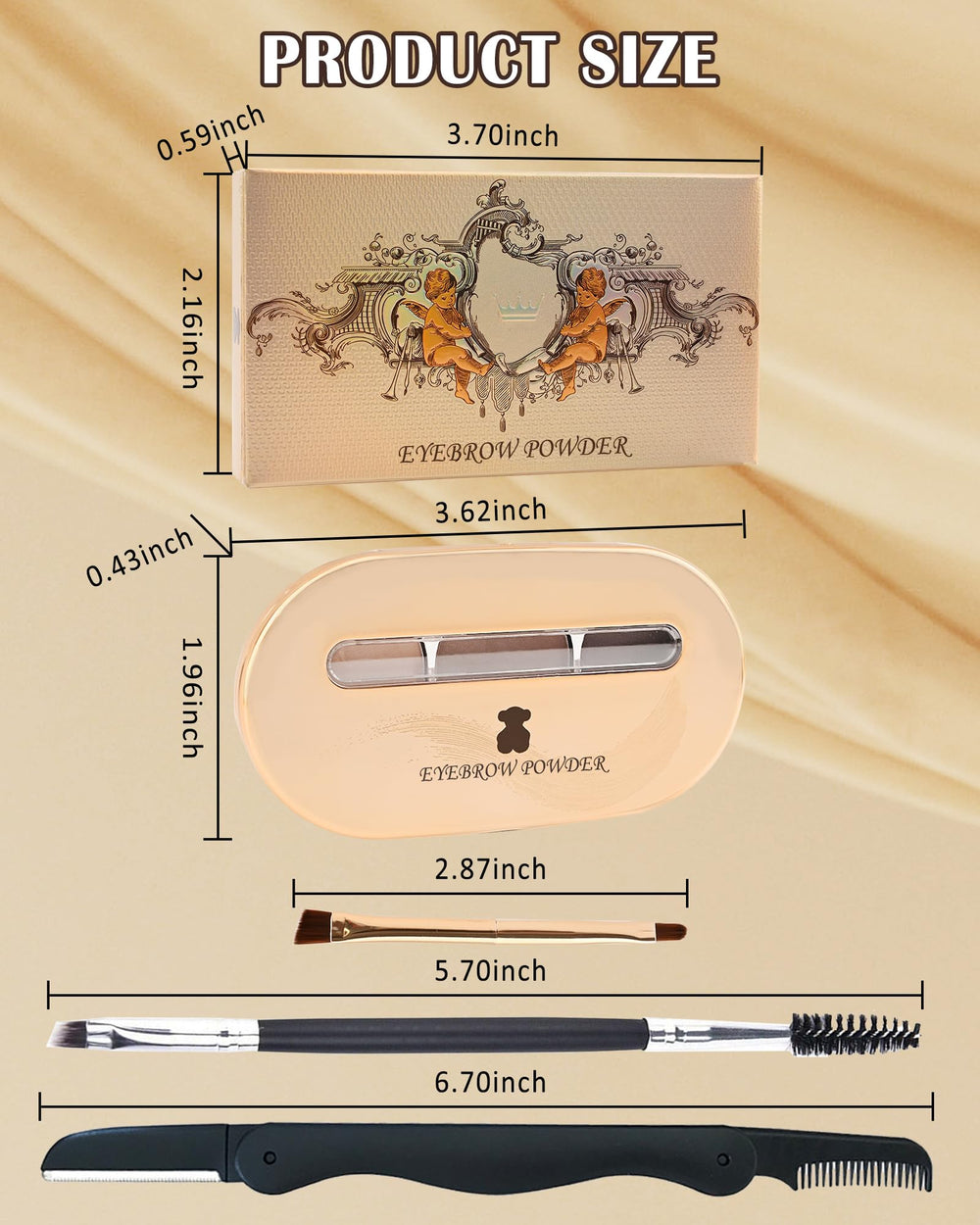 LYSdefeu Brow Shaping Tool Included for quick, salon-like grooming.
