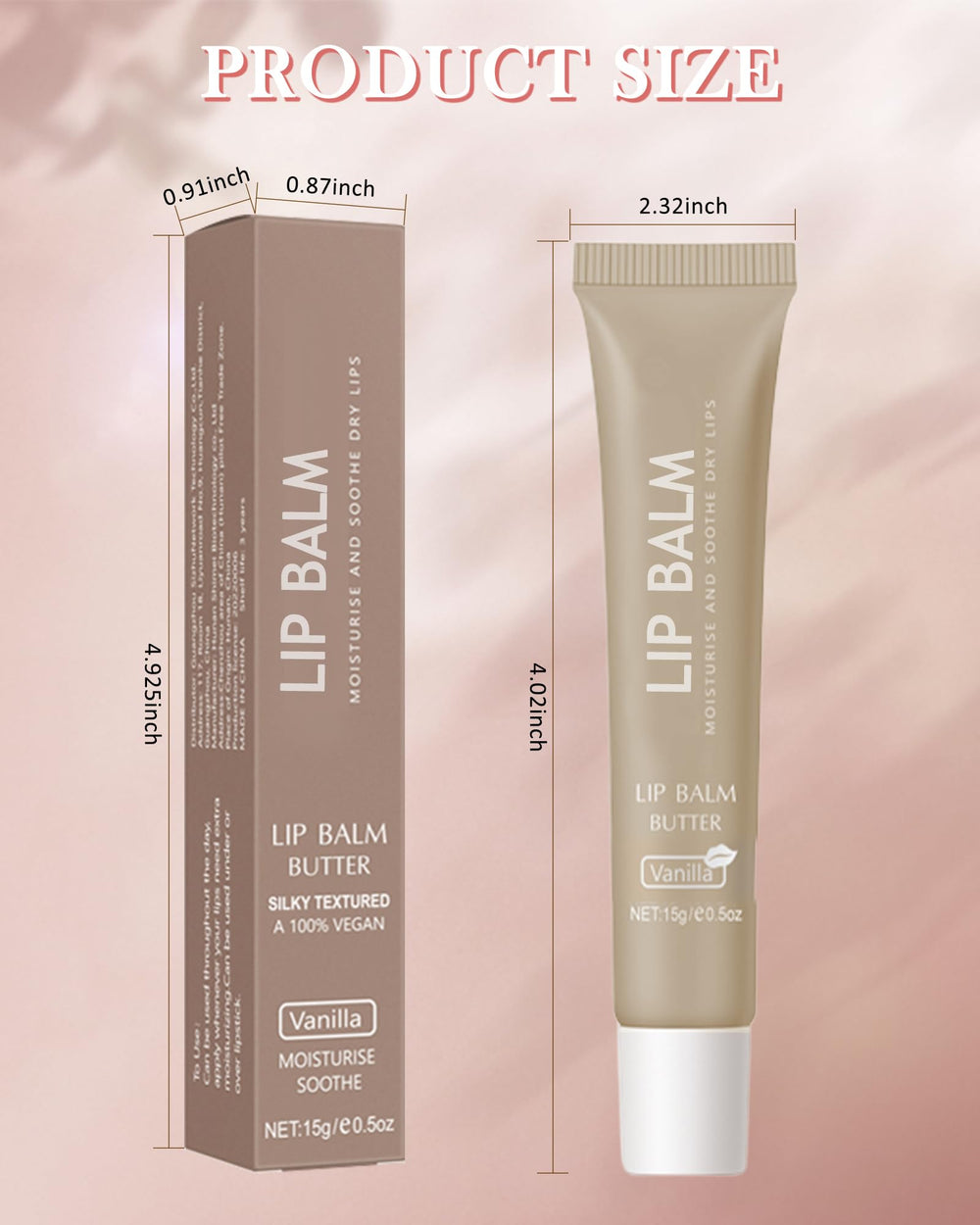 LYSdefeu Christmas Gift Set A lip care kit with versatile color.
