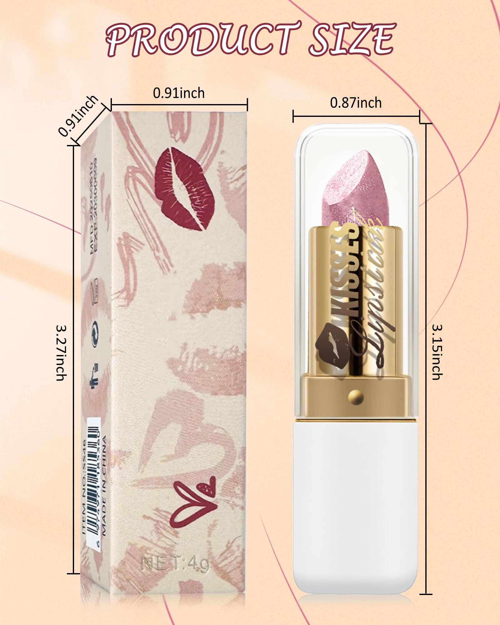 LYSdefeu Diamond Glitter Lipstick gift-ready, festive presentation