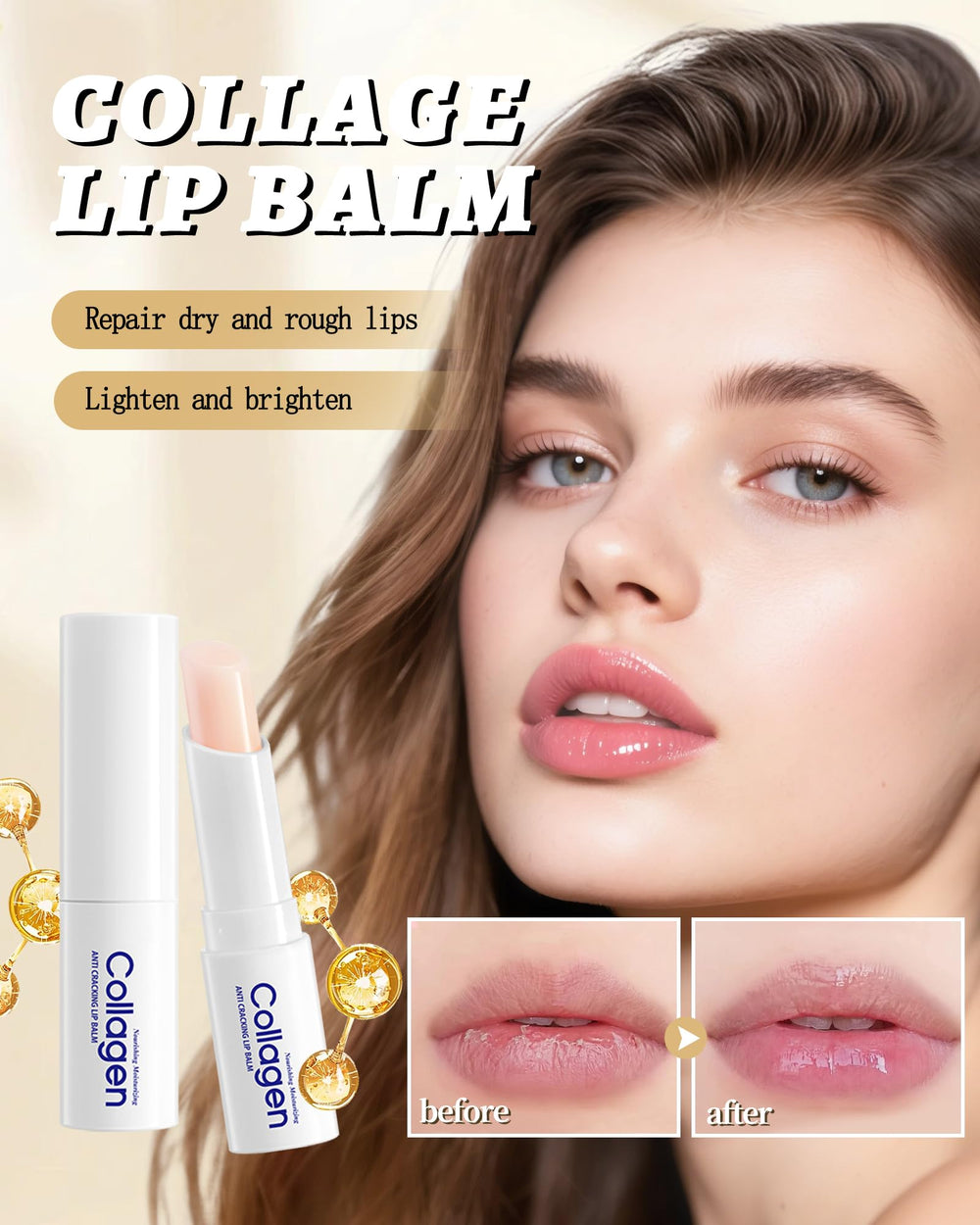 LYSdefeu moisturizing lip balm on-the-go for daily lip care.