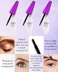 LYSdefeu tint gel close-up with aloe vera for brow conditioning.