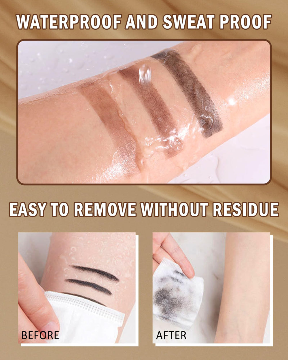 LYSdefeu Travel-friendly Brow Palette fits easily in a makeup bag.