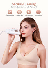 LYSMOSKI armpits treatment for quick, gentle hair reduction at home.