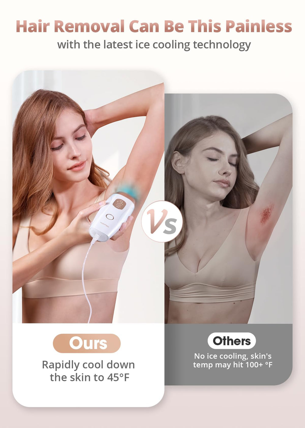 LYSMOSKI bikini line removal for precise, smooth results.