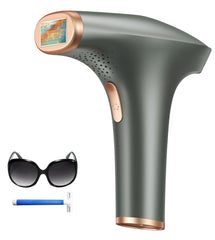 LYSMOSKI IPL device handheld for convenient at-home hair removal.