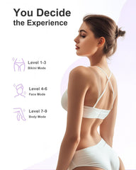 LYSMOSKI IPL fast flash interval supports quicker sessions for large areas