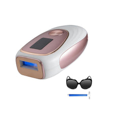 LYSMOSKI laser hair removal front view with ice cooling for painless home sessions