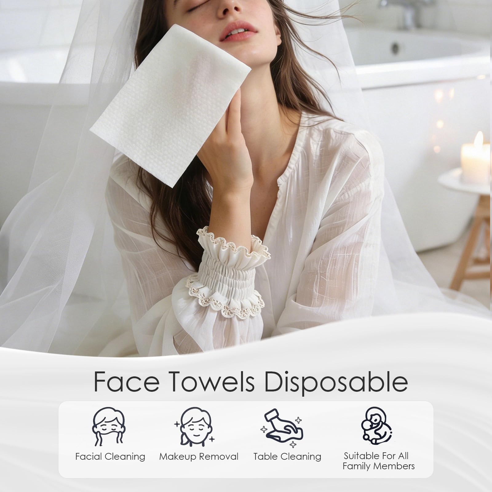 Lyun Cloudlet textured-nubs exfoliation detail provides gentle scrubbing.