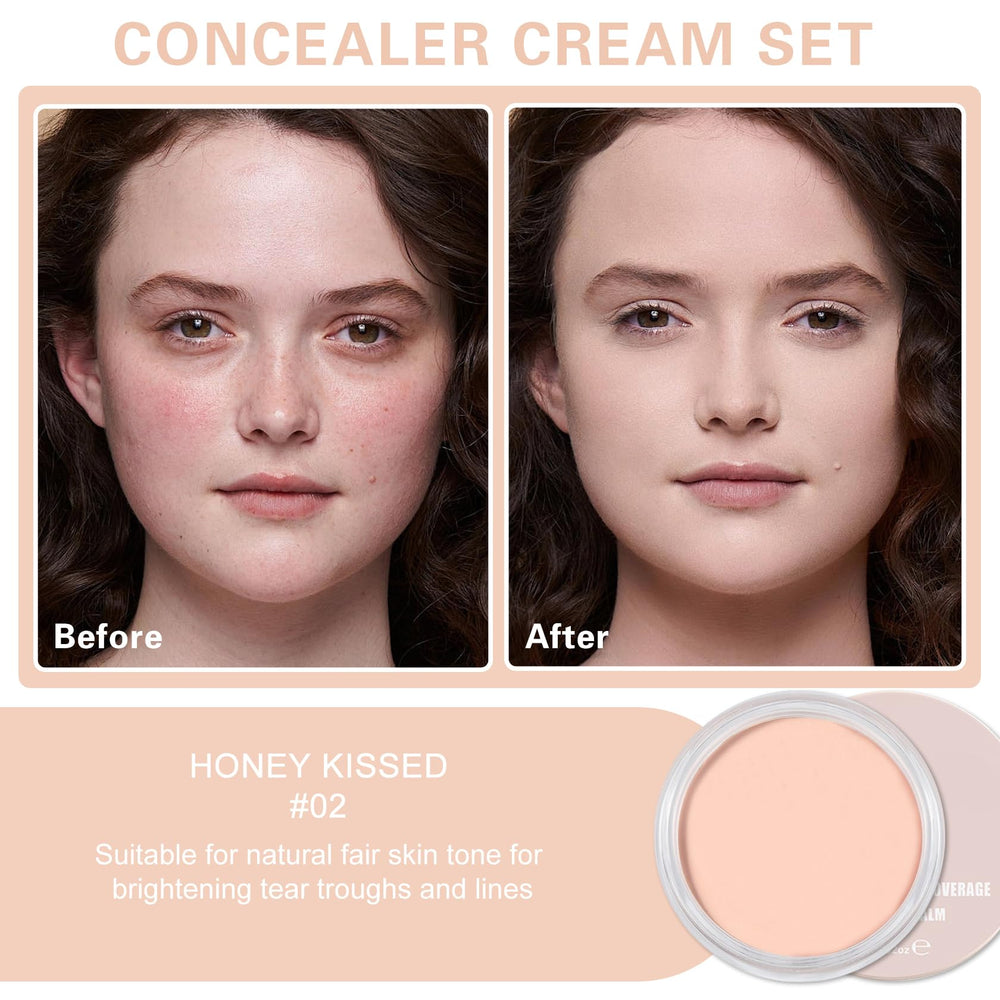 LZXLUKGIR concealer brush enables precise application for flawless blending.