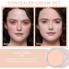 LZXLUKGIR concealer brush enables precise application for flawless blending.