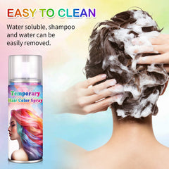 LZXLUKGIR fast-drying formula delivers quick color without residue on hair.