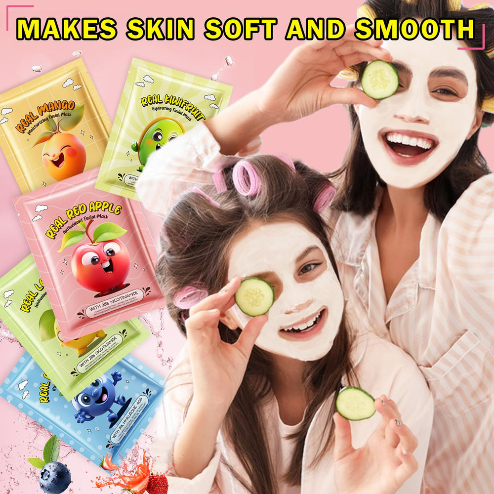 LZXLUKGIR kiwi mask revitalizes skin with light hydration.