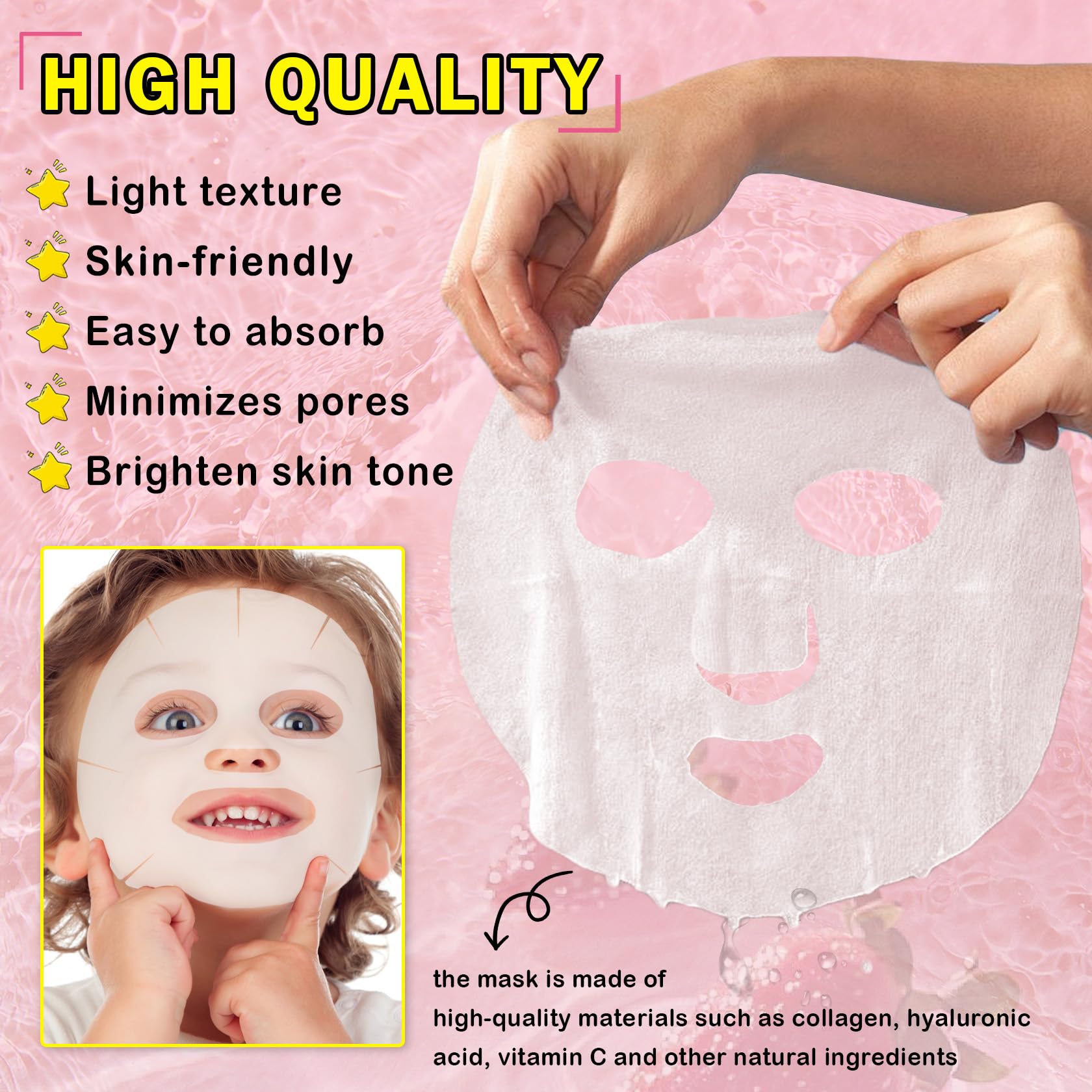 LZXLUKGIR pear mask delivers gentle hydration for daily care.