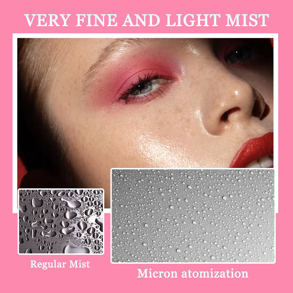 LZYLLS dewy finish look with glow and hydration.