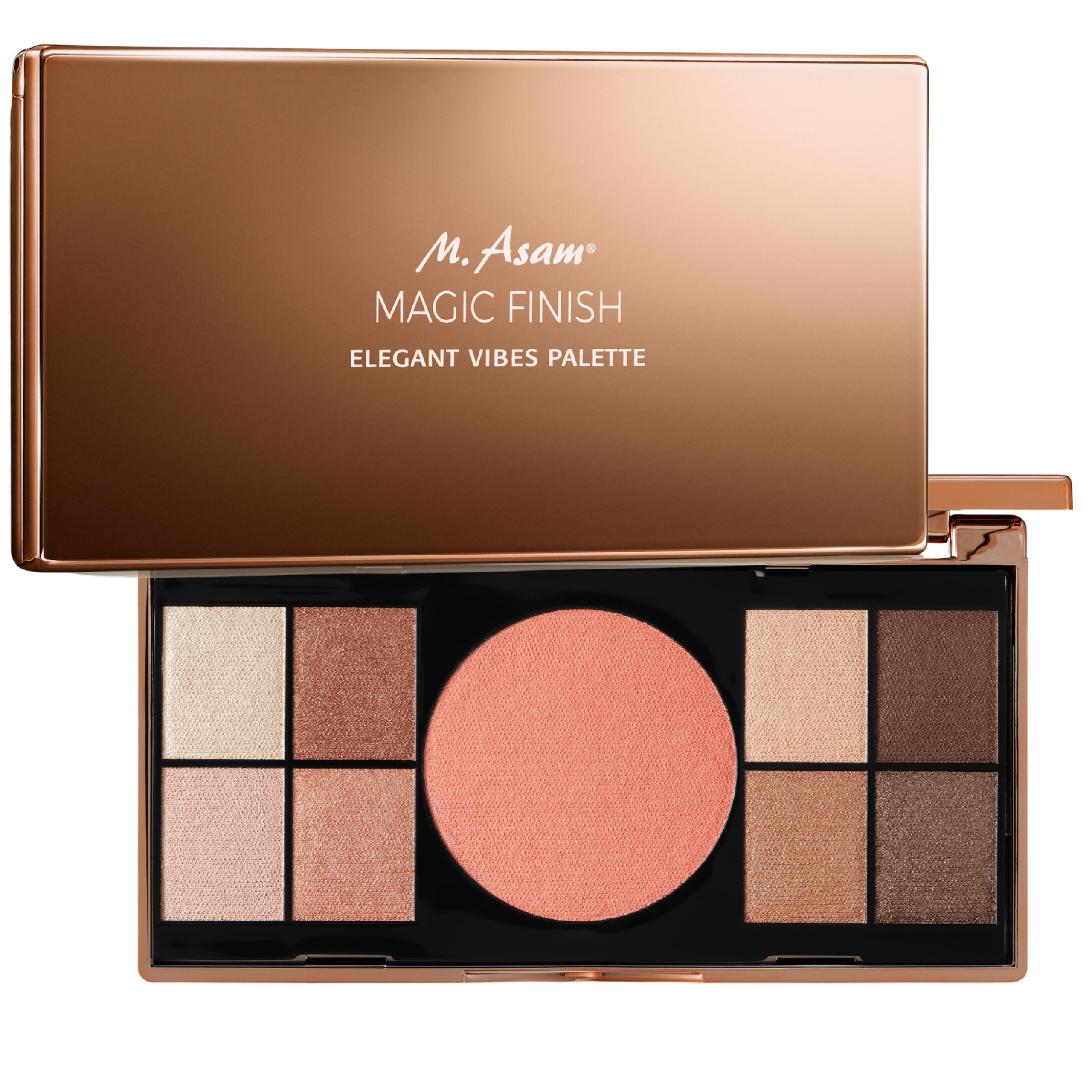 M. Asam Magic Finish Elegant Vibes palette compact for versatile day-to-night looks