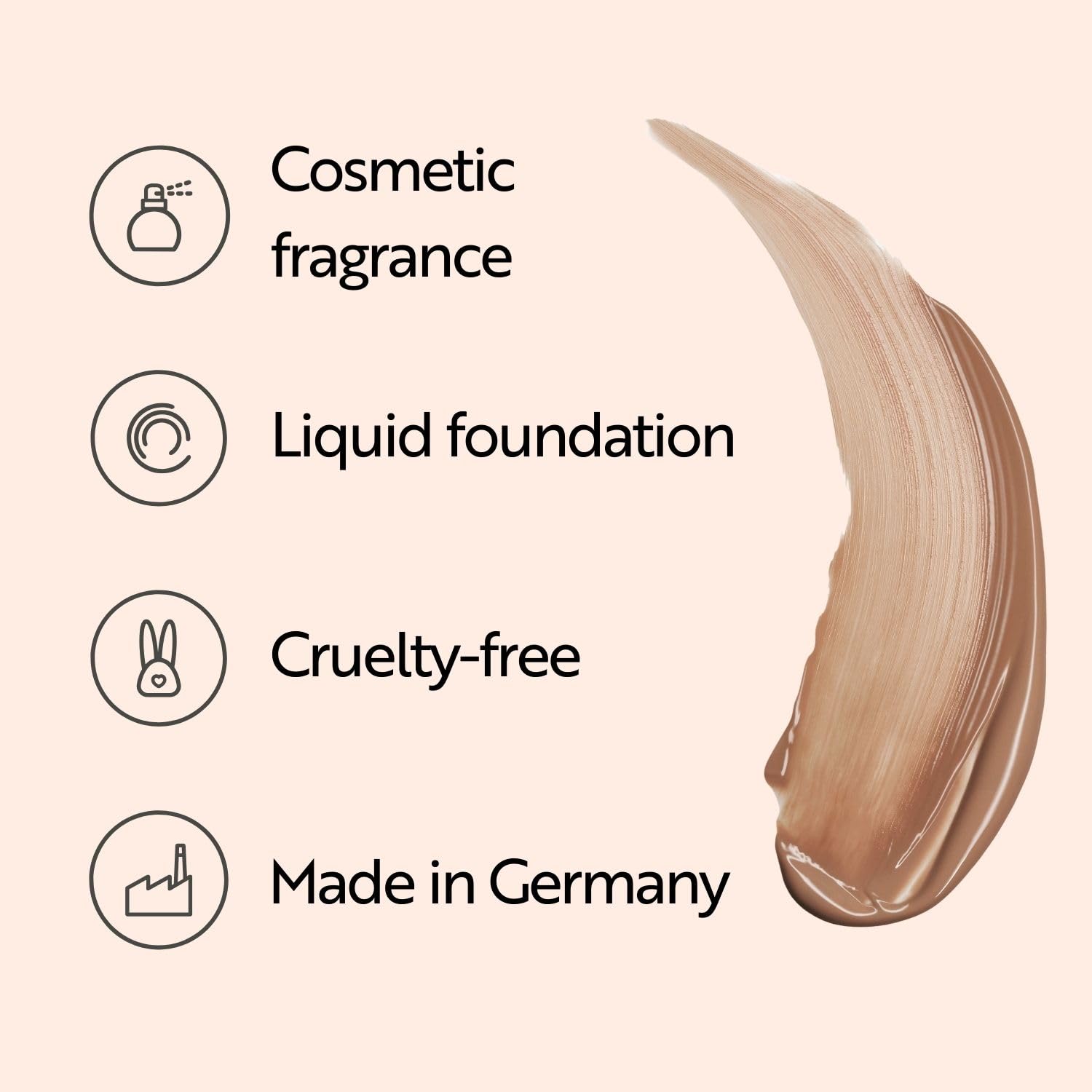 M. Asam MAGIC FINISH glow-finish on skin for luminous look.