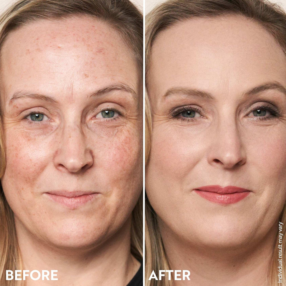 M. Asam matte finish close-up hints at a natural, shine-free look.
