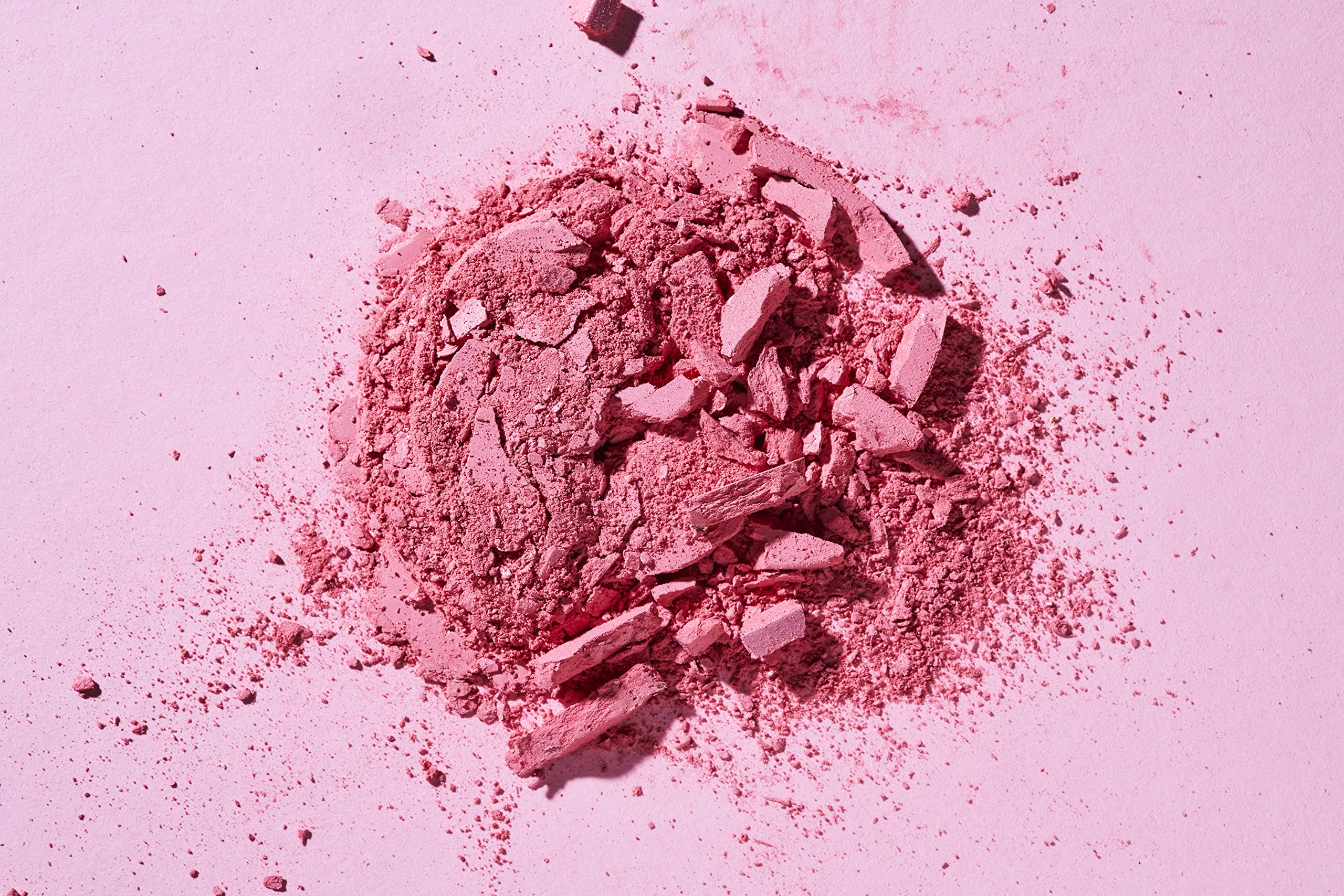 Satin texture on cheek creates a fresh, healthy-looking color with Peachy Rose.