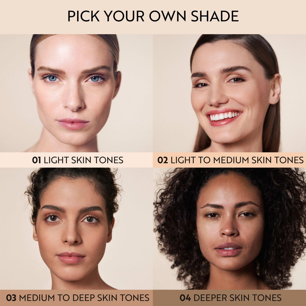 M. Asam Magic Finish Mousse offers buildable coverage from sheer to fuller
