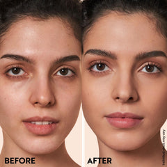 Lightweight finish blends evenly for a natural, weightless look using M. Asam mousse