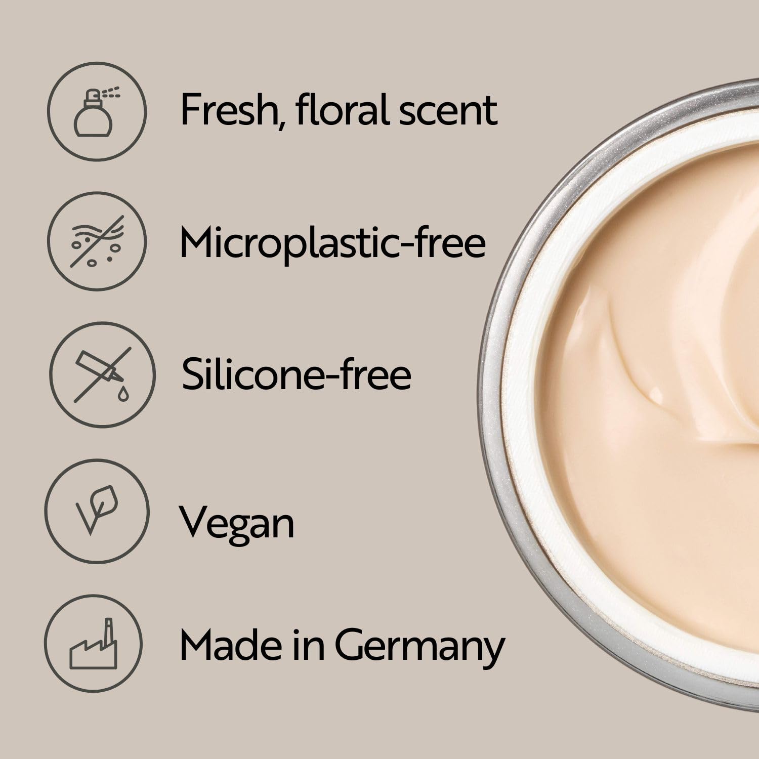 M. Asam Resveratrol Premium Lifting Cream nourished with shea butter and argan oil