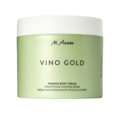 M. Asam VINO GOLD firming body cream bottle for daily smoothing