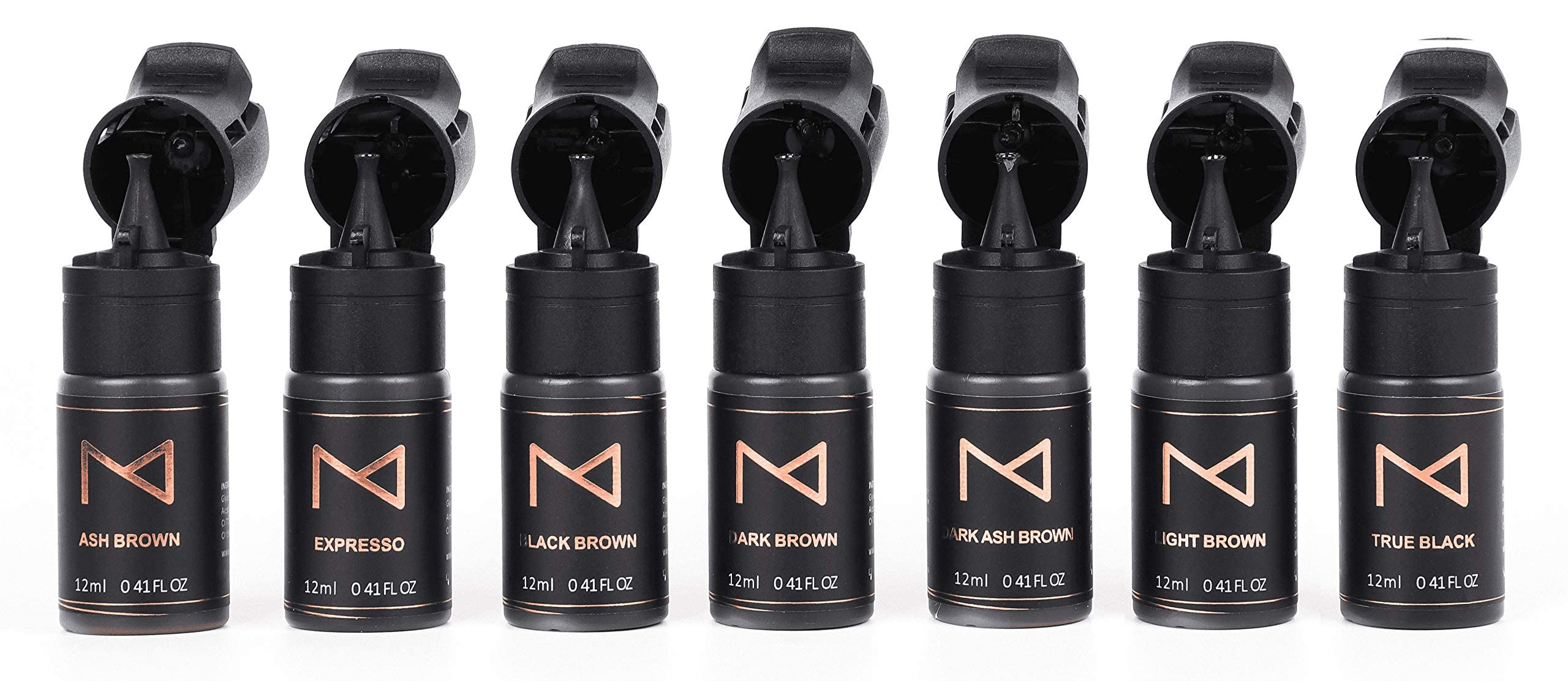 M Cosmetic no-mixing-required brow pigment for fast setups