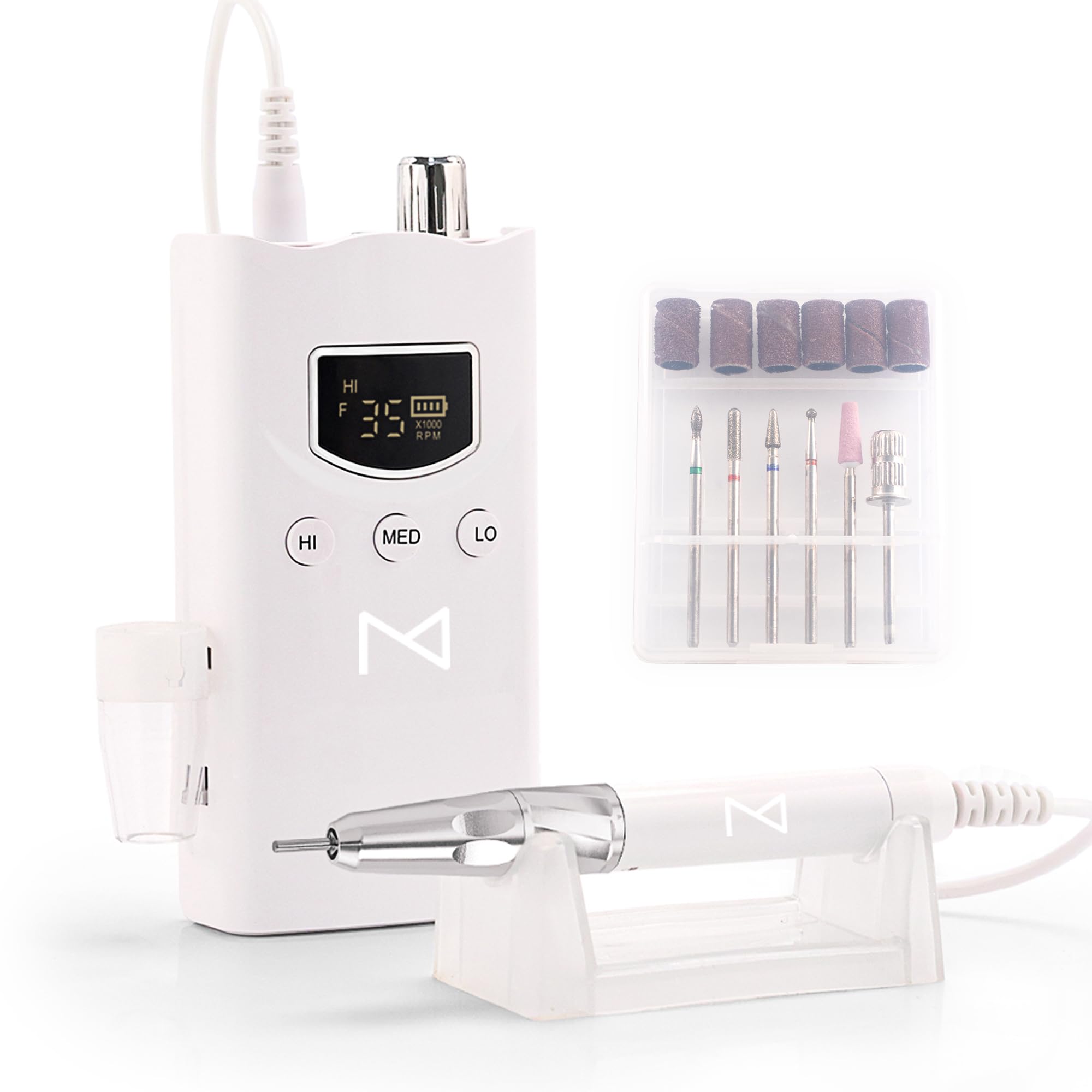 M GEM cordless efile for acrylic, gel, and natural nails