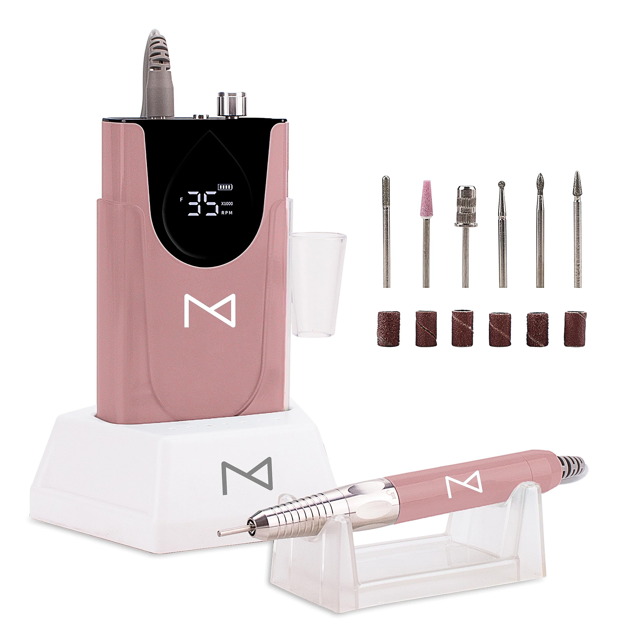 Seamless compatibility with the M Brushless Nail Drill System.