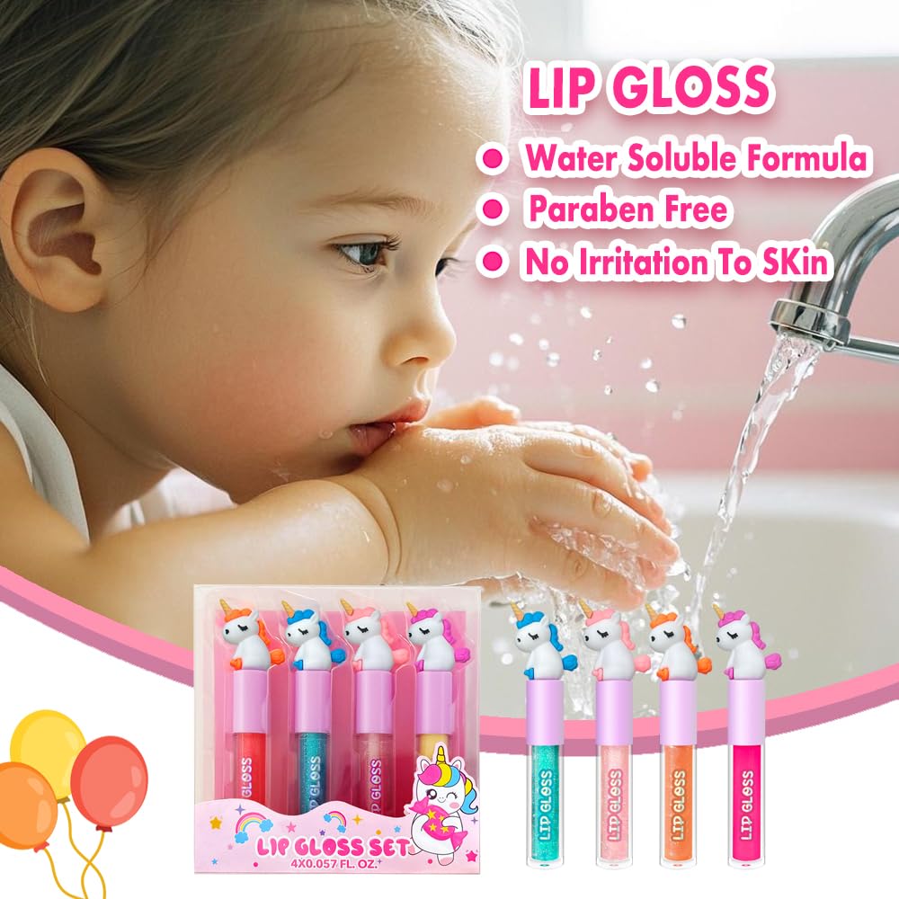 M&U MAKE YOU UP Strawberry Burst gloss stick with fruity shine.