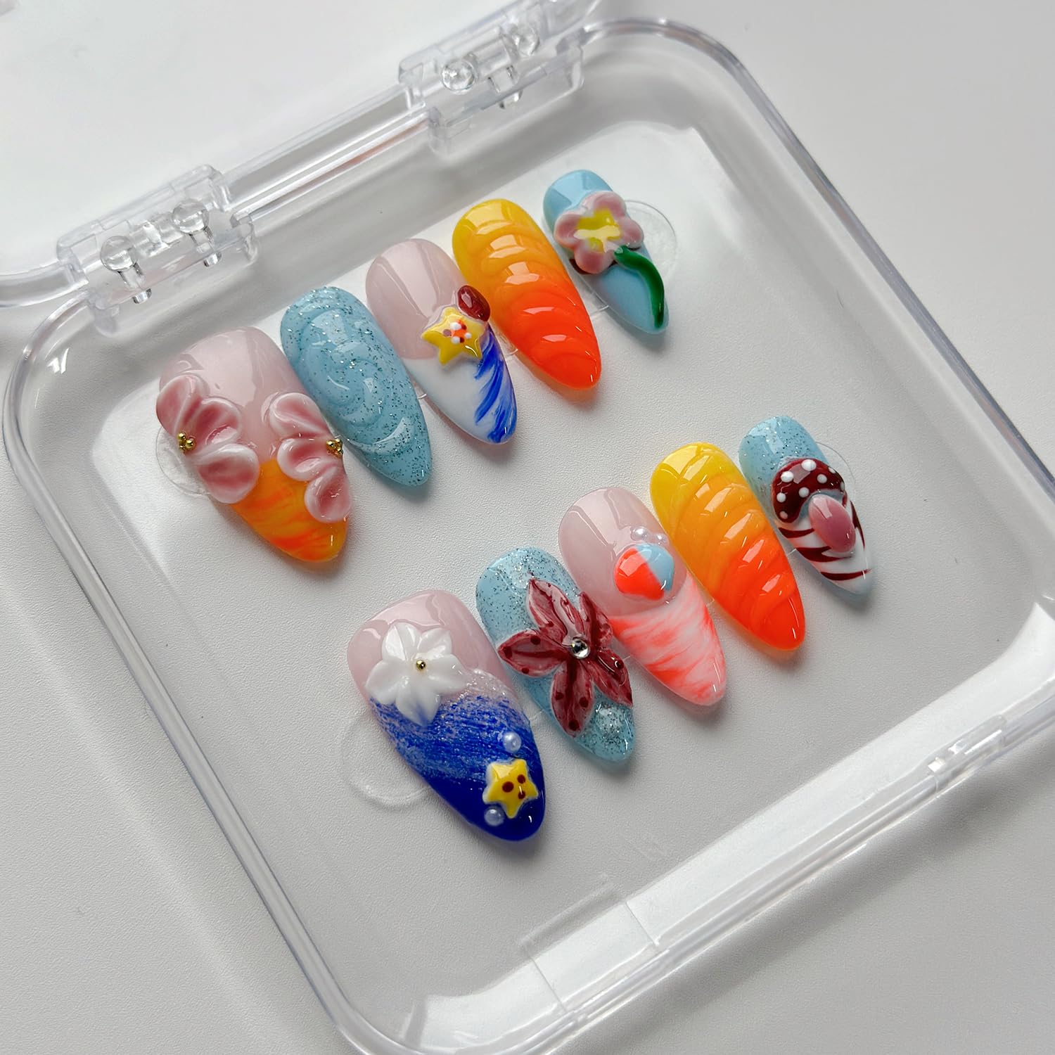 MABKJLF complete nail kit included for effortless at-home manicure.
